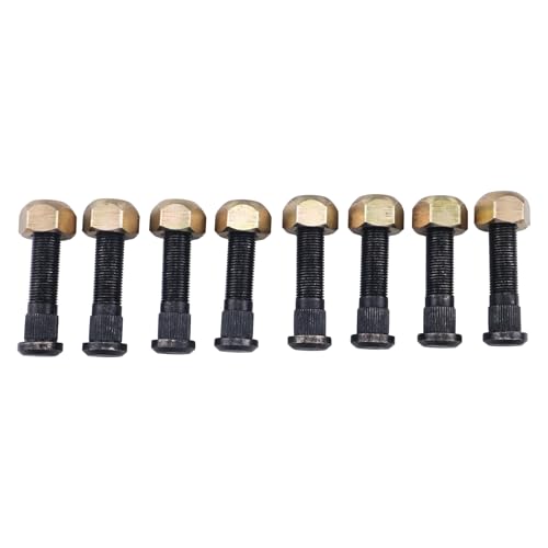 DVPARTS 8X Wheel Studs and Lug Nuts 175617 for New Holland Wheel Kit LX985