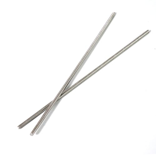Stainless Steel Fully Threaded Rod, 1/2" -13 Thread Size, 12" Length, Right Hand Threads, 4 Pieces 1/2"-13