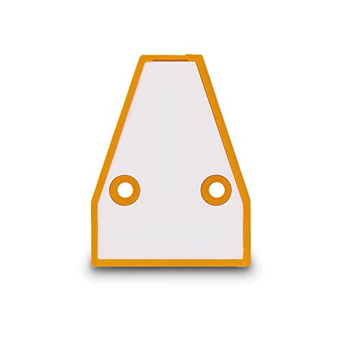 ProPlus 341214 Cross Spirit Level Pyramid for Aligning Motorhome Caravan | Leveling in 2 directions simultaneously - Compact pyramid shape with 2 vials, mounting holes included