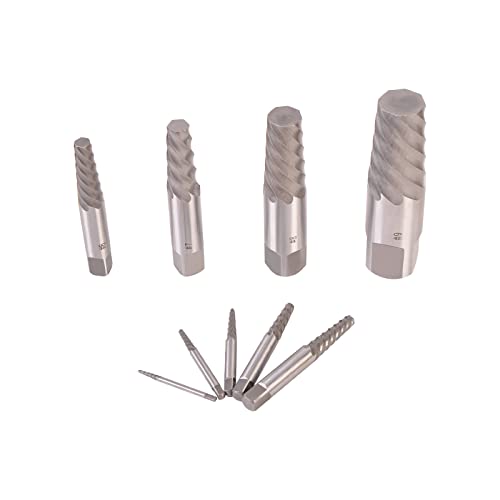 9PCS Jumbo Screw Extractor Set Bolt Stud Pipe Remover Easy Out 5/64 to 1-1/16