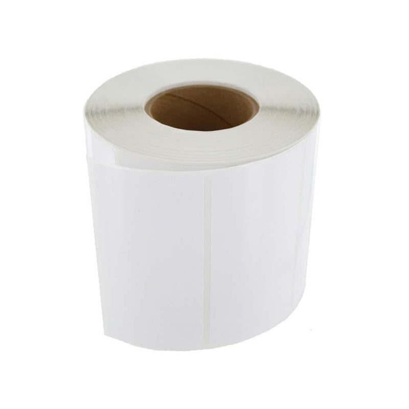 Primera 74710 Compatible High Gloss Labels - 4" x 2", 850 Labels/Roll, 2" Core - Product Packaging, Barcoding & Shipping | LabelValue