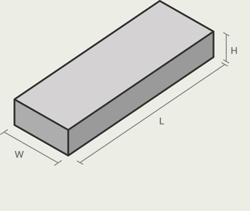Naniwa NA-0080 Goken New Medium Whetstone for Professionals #800 800 8.3 x 2.8 x 0.6 inches (210 x 70 x 15 mm) Medium Whetstone #800