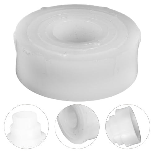 PRETYZOOM Reducing Sleeve for Sanding Discs for Bench Sander Bus Adapter Made of Plastic Stable Fixation for Safe Change of Sanding Disc Sizes 1.26 x 1.26 x 0.51 inches