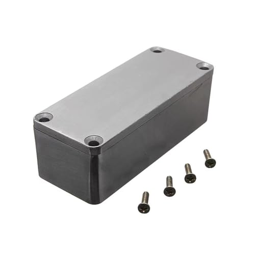 Supertool Die-Cast Aluminum Waterproof Electronics Project Enclosure for External Power Supply (1Pcs-1590B 122x66x39.5mm) 1590B+ 122 x 66 x 39.5mm