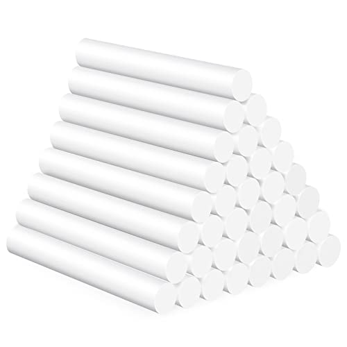 ENPOINT White& Black Hot Glue Sticks, 0.43 x 3.93 in for Arts, DIY, Home General Repair, Holiday Gift Crafts, Bonding, Decoration