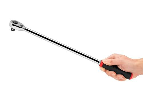 TEKTON 1/2 Inch Drive x 18 Inch Long Ratchet | SRH12218 Quick-Release