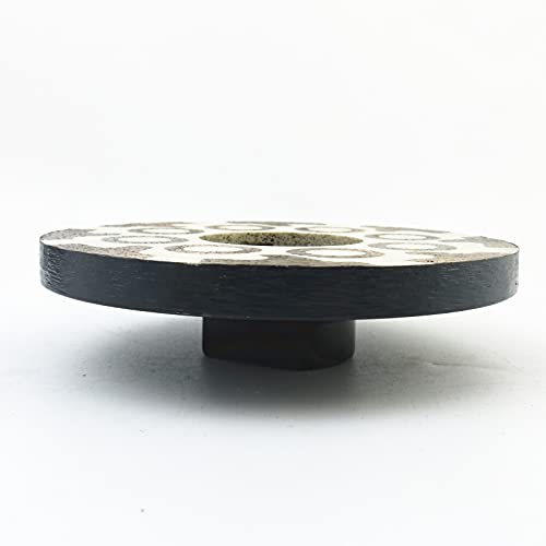 4 Inch Diamond Resin Filled Cup Wheel Grinding Wheel for Granite,Concrete and Tile with 5/8"-11 Thread(Fine) Fine