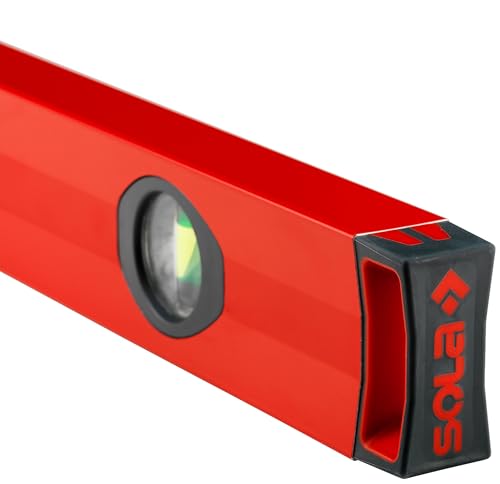 Sola water spirit level, red, BIG X 40 40 cm