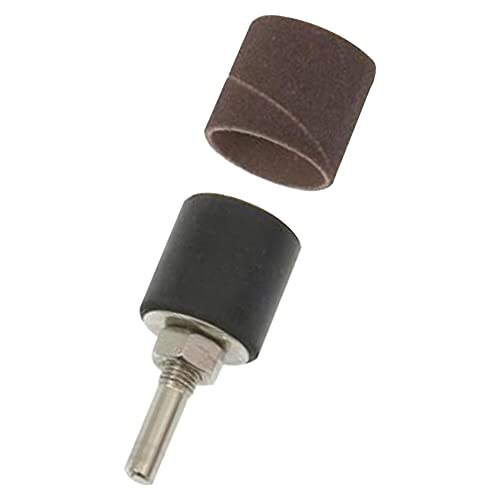 20-Piece Set: 4x Sanding Rollers 1/2 Inch 3/4 Inch 1 Inch 1.5 Inch with 16 Sanding Rollers K80 + K120