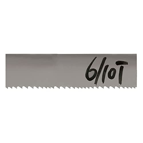 Imachinist S1201610 120" Long, 1" Wide, 6/10TPI M42 Bi-Metal Bandsaw Blades