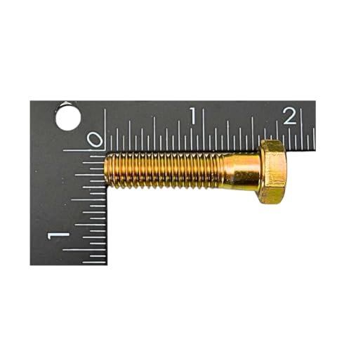 3/8"-16 x 1-1/2" Grade 8 Bolts (50-Pack) – Heavy-Duty Hex Bolts Only – High-Strength SAE J429 1.50" Coarse Thread Bolts 3/8" x 1-1/2" Bolt Only 50