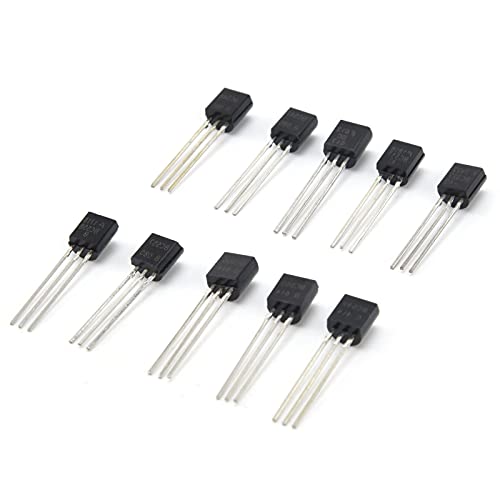 BC547 Transistor Set, 200 Pieces | With Clear Box, BC327 BC337 BC517 BC547 BC548 BC549 BC550 BC556 BC557 BC558, Semiconductor Material, for Electric Vehicles