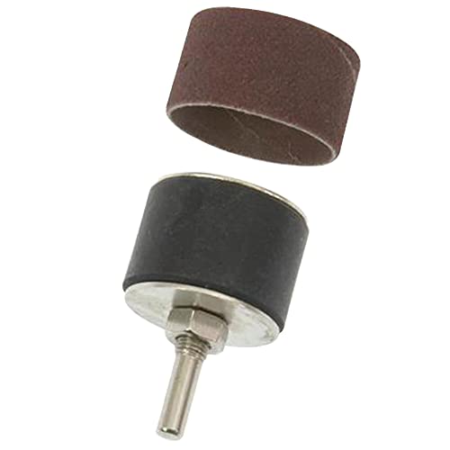 20-Piece Set: 4x Sanding Rollers 1/2 Inch 3/4 Inch 1 Inch 1.5 Inch with 16 Sanding Rollers K80 + K120