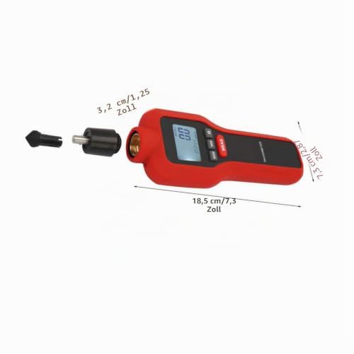 ThreeH Digital Speedometer Non-Contact Measurement Speed Speedometer High Accuracy RPM Gauge Marker Batteries Included