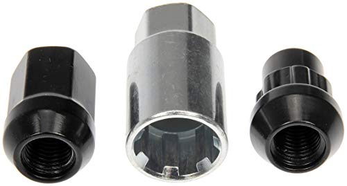 Dorman 713-375A Black Acorn Wheel Nut Lock Set
