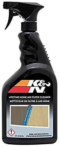 UBeesize 16x20x1 Reusable Electrostatic Air Filter HVAC AC Furnace Filter & K&N HVAC Filter Cleaner: 32 Oz Spray Bottle Filter Cleaner and Refresher
