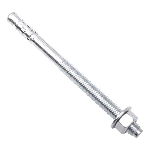 1/2" x 7" Concrete Anchors Wedge Anchor, Carbon Steel,30 Pcs 1/2"x7" 30