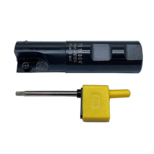 GBJ 1"×1"×3-3/4" +2pcs APMT1604 + 3/8"×1/2"× 3" +1pc APMT1135 90 ° Square Shoulder Indexable End Mill Indexable Face Mill Arbor End Milling Shell Cutter APMT1135 APMT1604 Milling Insert
