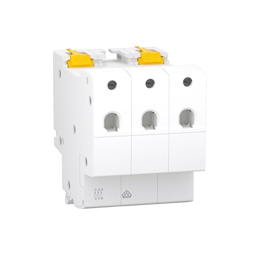Schneider Electric R9F24320 Resi9 3-Pin Circuit Breaker | 20A, C characteristic, 6kA Rated current 20A Operating voltage 400 V