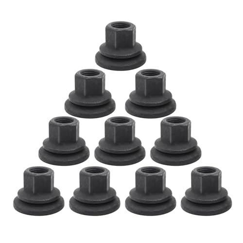 Saihisday Wheel Nut 10Pcs 611-936 6509424AA Wheel Nut, Lug Nuts Replacement for Dodge Ram 3500 4500 5500 Models, Replaces 6509424AA