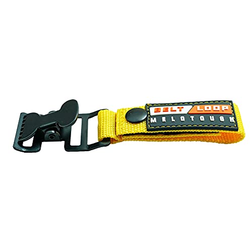 MELOTOUGH 1 PACK Magnetic Suspenders Tool Belt Suspenders + 1 PACK Work Glove Holder Glove Strap Quick Leash