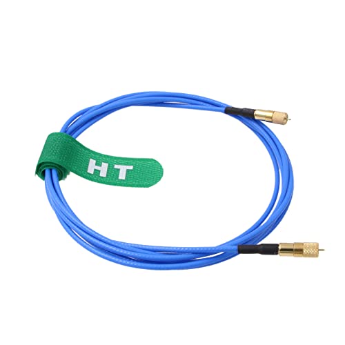 HangTon Microdot 10-32 UNF Male Cable for Accelerometer Transducer Acoustic Vibration Test Ultrasonic Sensor Flaw Detector Probe 2M