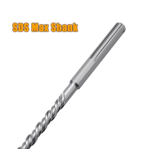 5/8" x 39" SDS Max Rotary Hammer Drill Bit, Carbide Tipped Concrete Bit 5/8 in x 39 in