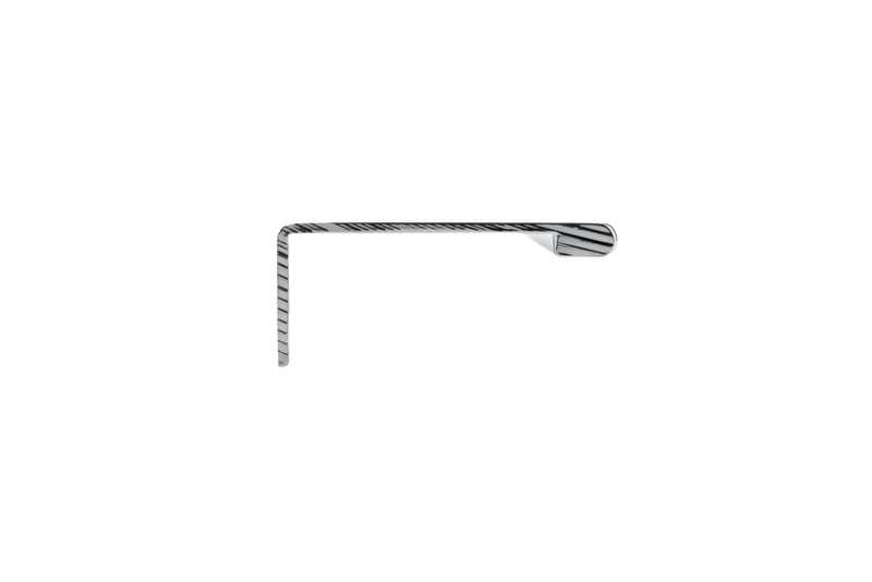 Richelieu Hardware BP9898192140 Lincoln Collection 7 9/16-inch (192 mm) Center-to-Center Chrome Modern Cabinet and Drawer Edge Pull Handle for Kitchen, Bathroom, and Furniture 7 9/16 in
