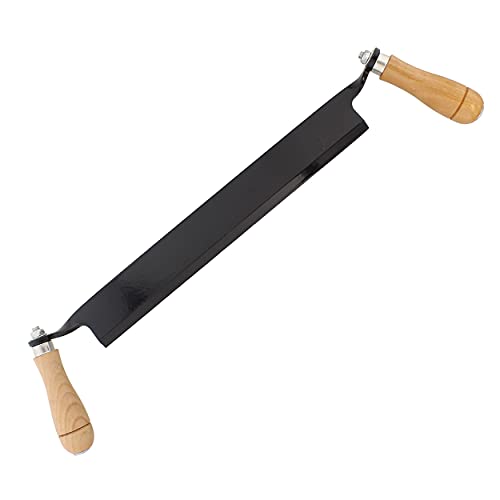 Felled Draw Shave Knife – 13in Straight Draw Knife Straight Draw Shave Tool Woodworking Debarking Hand Tool 13" Box