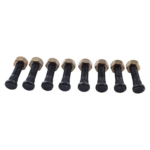 DVPARTS 8X Wheel Studs and Lug Nuts 175617 for New Holland Wheel Kit LX985
