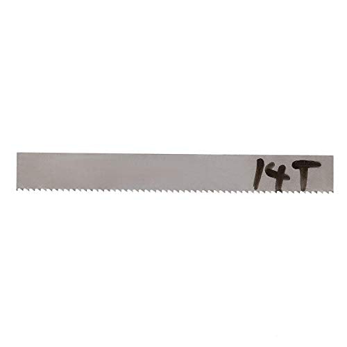Imachinist 80" Long, 1/2" Wide, 14/18TPI and 14TPI Bi-metal Band Saw Blades for Soft Metal
