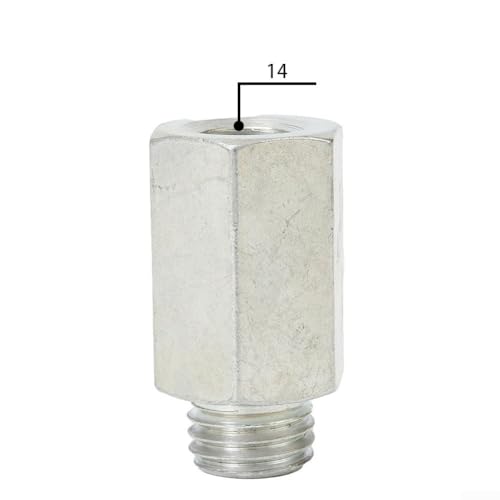 M16 to M14 Adapter Suitable for Deep Processing Techniques for Polishing Pads, Drill, Cutting Disc, Polishing Machine (Outer M16 Inner for M14) Outer M16 inner M14