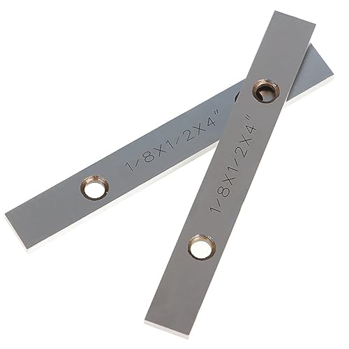 10-Pack 1/8In Thick 4In Long Steel Parallel Set .0002In Hardened Precision Machinist Tools