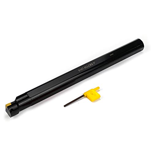 OSCARBIDE 1"x12" Indexable Boring Bar S16T-SCLCR3 Right-Hand