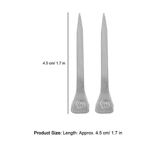 250Pcs Steel E3 Horseshoe Nails,Stained Glass Making Nails and Horse Race Square Head Nails for Securing Glass
