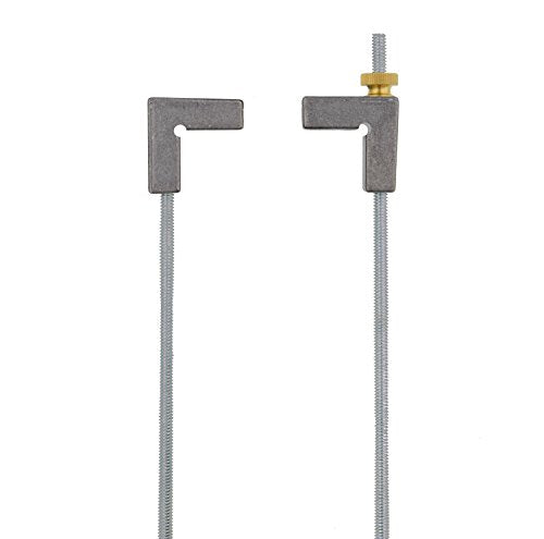 DCT Picture Photo Framing Miter Joint Clamp – Rods, Couplers, Thumb Nuts, and Corners – Woodworking Frame, Box, Cabinet