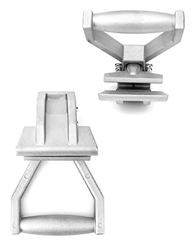 QWORK Carpet Puller Clamp, 2 Pack Carpet Claw Carpet Fitting Tool for Pulling Carpet During Installation or Removal