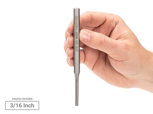 TEKTON Pin Punch Set, 9-Piece | PNC92001 9-Piece (1/16-3/8 in.)