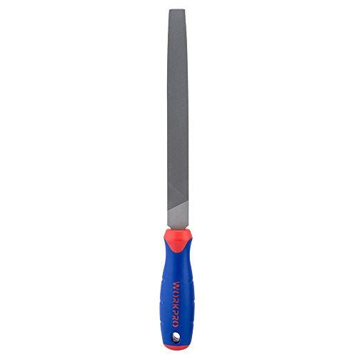 WORKPRO 10 in. Flat File and Stens Blade Balancer - Sharpen Tools, Deburr, and Balance Blades