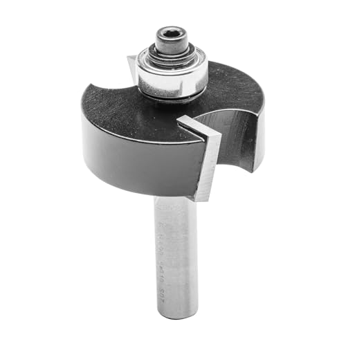 ENT Rebate Cutter Set TC Shank (C) 8 mm, Diameter (A) 34,9 mm, B 12,7 mm, D 32 mm, with Ball Bearing