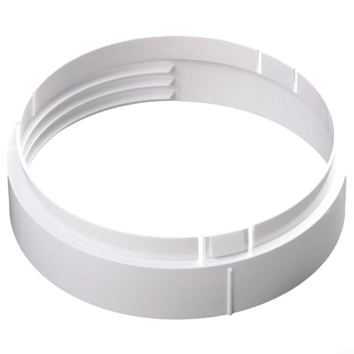 15cm Air Conditioning Exhaust Hose Coupler Adapter ABS Plastic A/C Unit Hose Connector for Mobile Air Conditioning Parts and Accessories