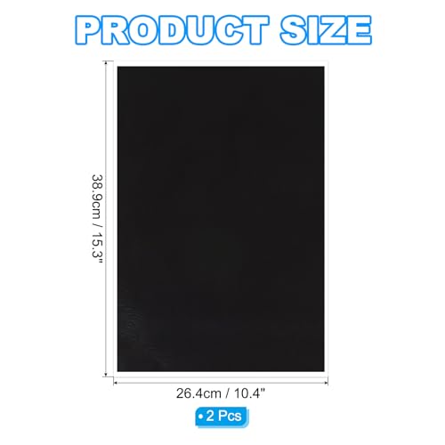 PATIKIL 15.3x10.4 Inch Laser Engraving Paper, 2 Pcs Laser Engraving Marking Color Paper for Fiber Laser Marking and Engraving on Metal Ceramics Glass, Gray