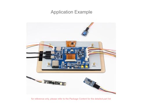 Waveshare ESP32-S3 7 Inch Capacitive Touch Display Development Board, ESP32 with 800 x 480 Resolution 65k RGB 7 Inch LCD Screen, 5-Point Touch, Supports WiFi and Bluetooth