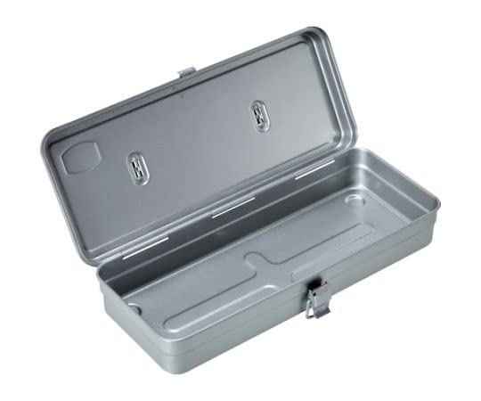 TRUSCO T-32SV Trunk Tool Box, 133.0 x 5.3 x 2.7 inches (333 x 137 x 68.0 mm), Silver S Single Item