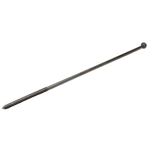(25) 14" - Galvanized Timber Tie - Hex Head Structural Screw - Great for Outdoor Landscape use - Coarse Thread for Secure Hold - Rust Resistant Screw - Heavy Duty 3/16" for Extra Hold