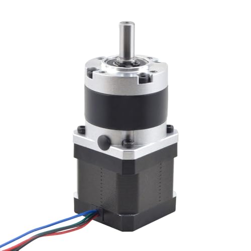 STEPPERONLINE Nema 17 Stepper Motor L=39mm Gear Ratio 10:1 30arcmin MG Series Planetary Gearbox