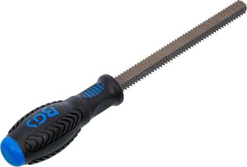 BGS special square file, 270 mm, 1792 | Blade width 10 mm, blade length 150 mm, 2-component handle, coarse and deep milled on all sides, bevel-toothed