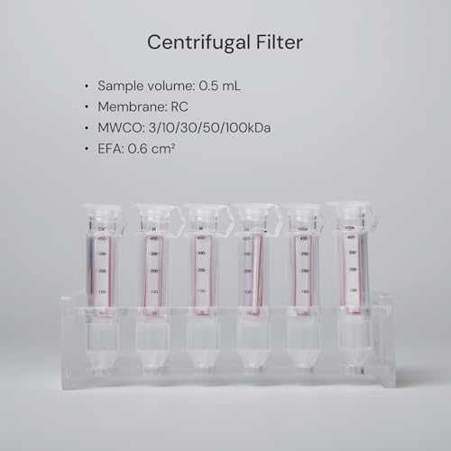 300kDa Ultra Centrifugal Filter Unit 0.5mL, Regenerated Cellulose, 24/PK 300kDa