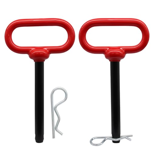 Zorfeter Trailer Hitch Pin and Clip, 5/8 x 6 Inch, 2 PCS