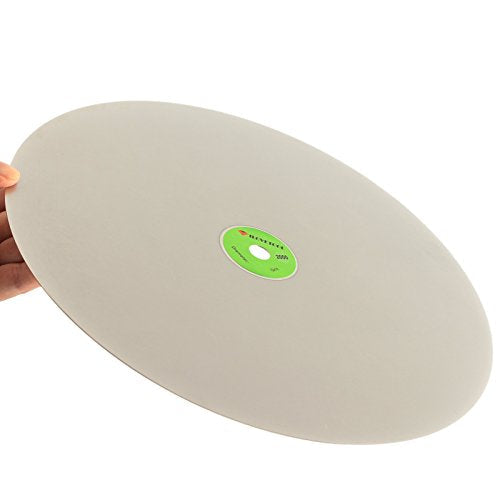 ILOVETOOL 12" Diamond Flat Lap Wheel 2000 Grit - 1/2" Arbor Grinding Disc